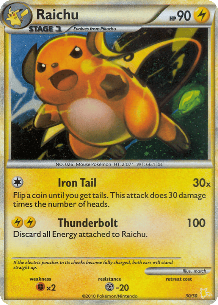 Raichu card