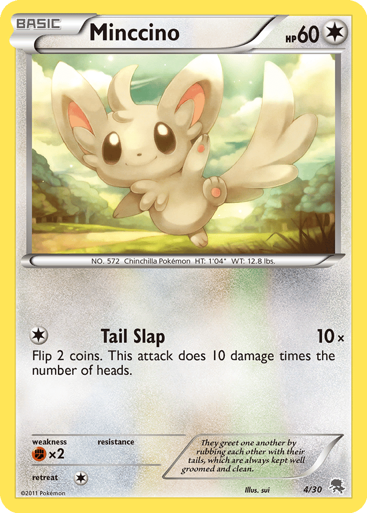 Minccino card