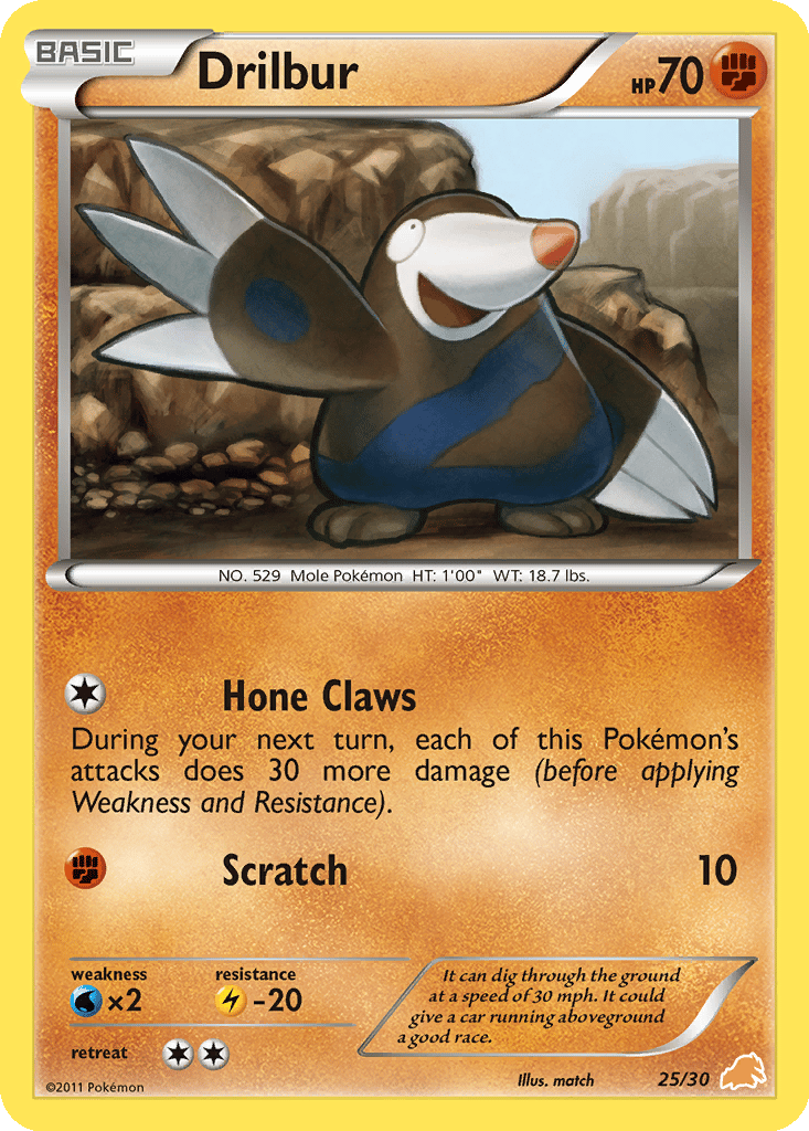 Drilbur card