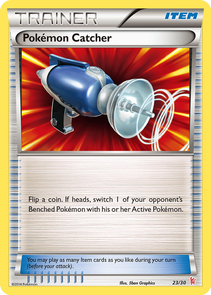 Pokémon Catcher card