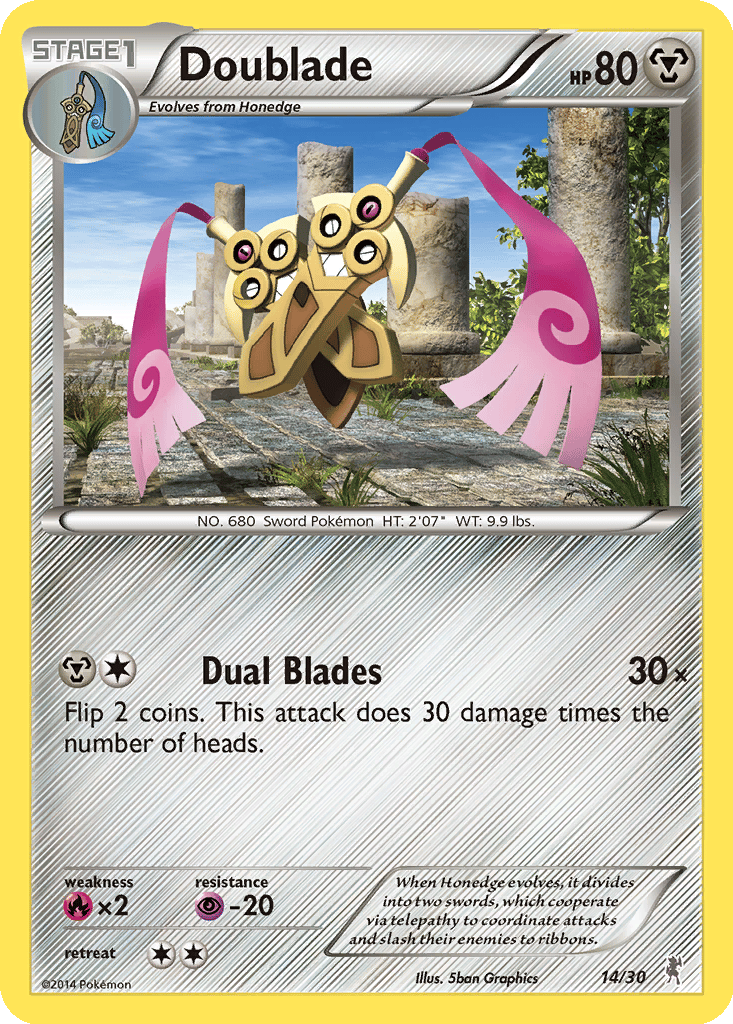 Doublade card