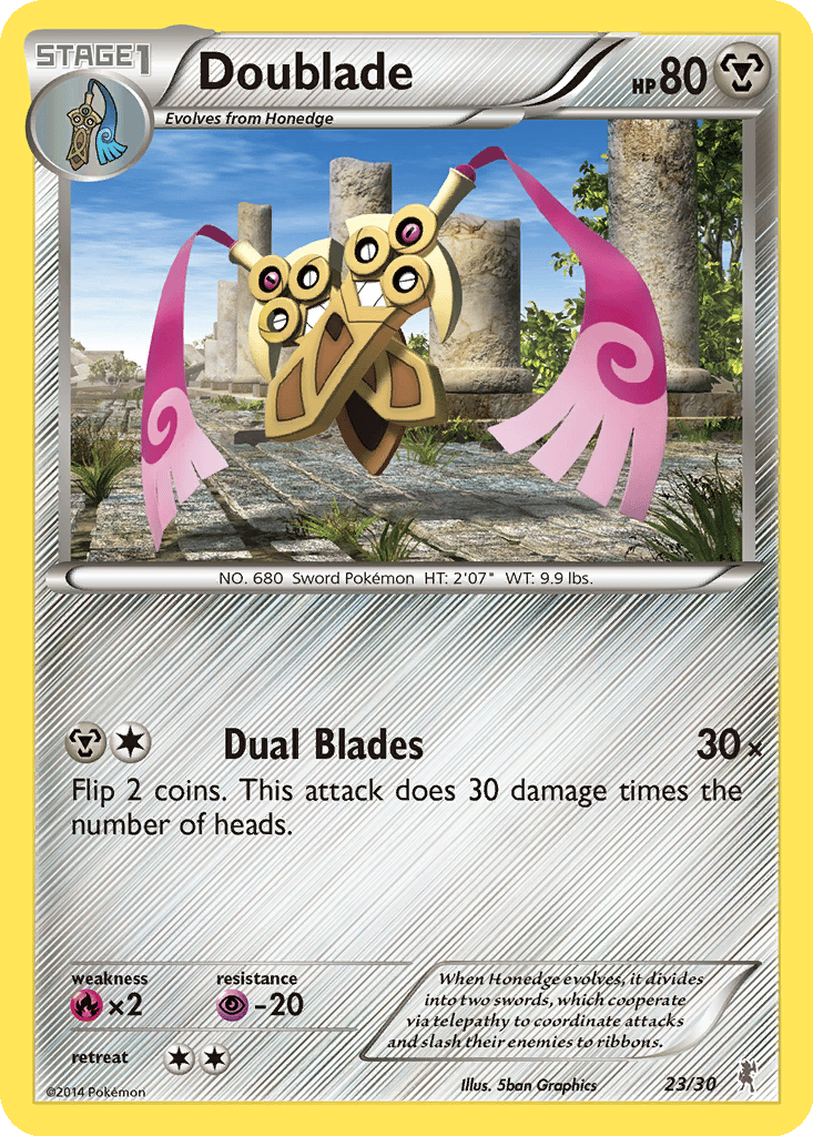 Doublade card
