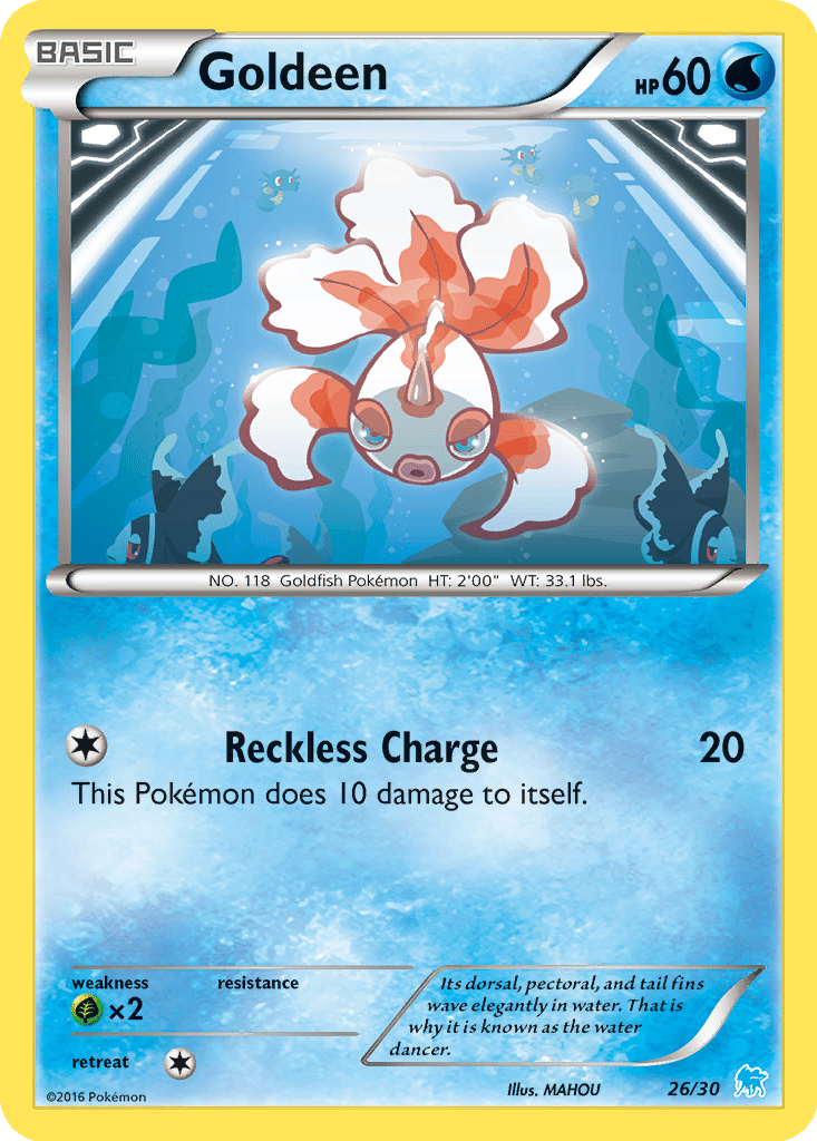Goldeen card