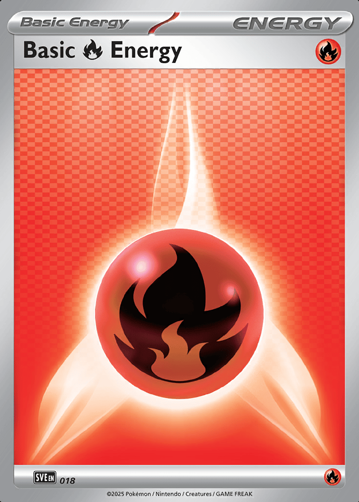 Basic Fire Energy card