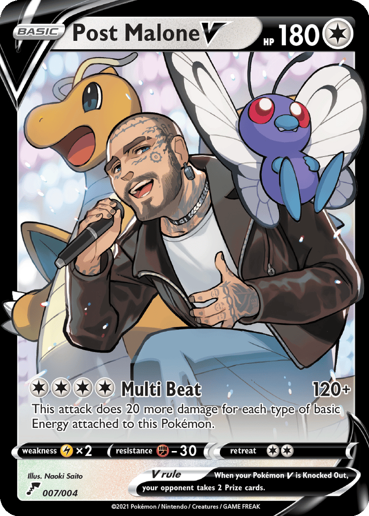 Post Malone V card