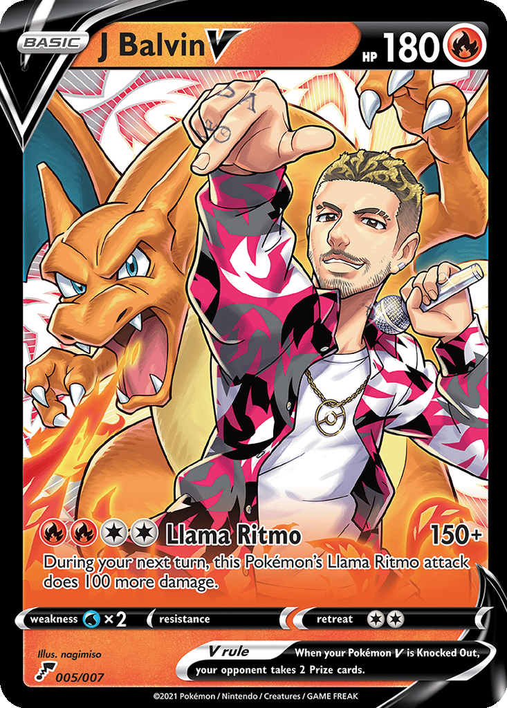 J Balvin V card