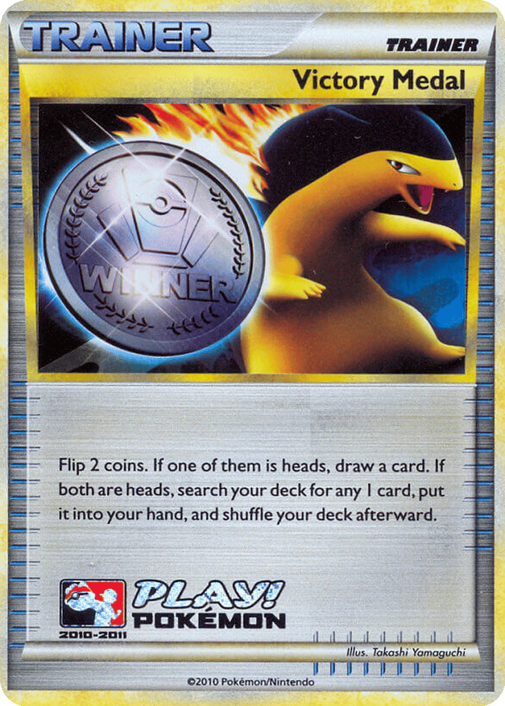 Victory Medal card