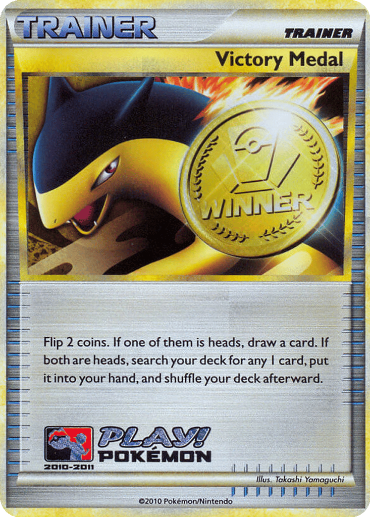 Victory Medal card