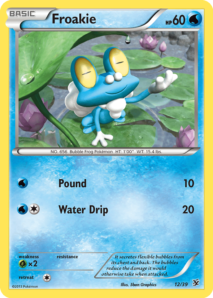 Froakie card