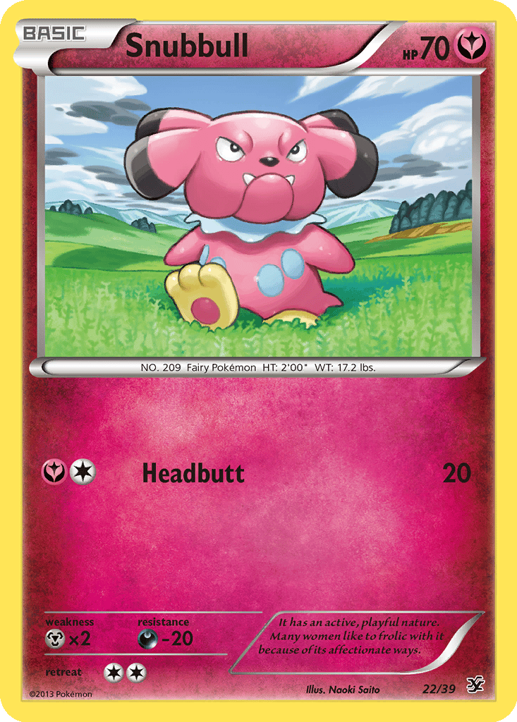 Snubbull card