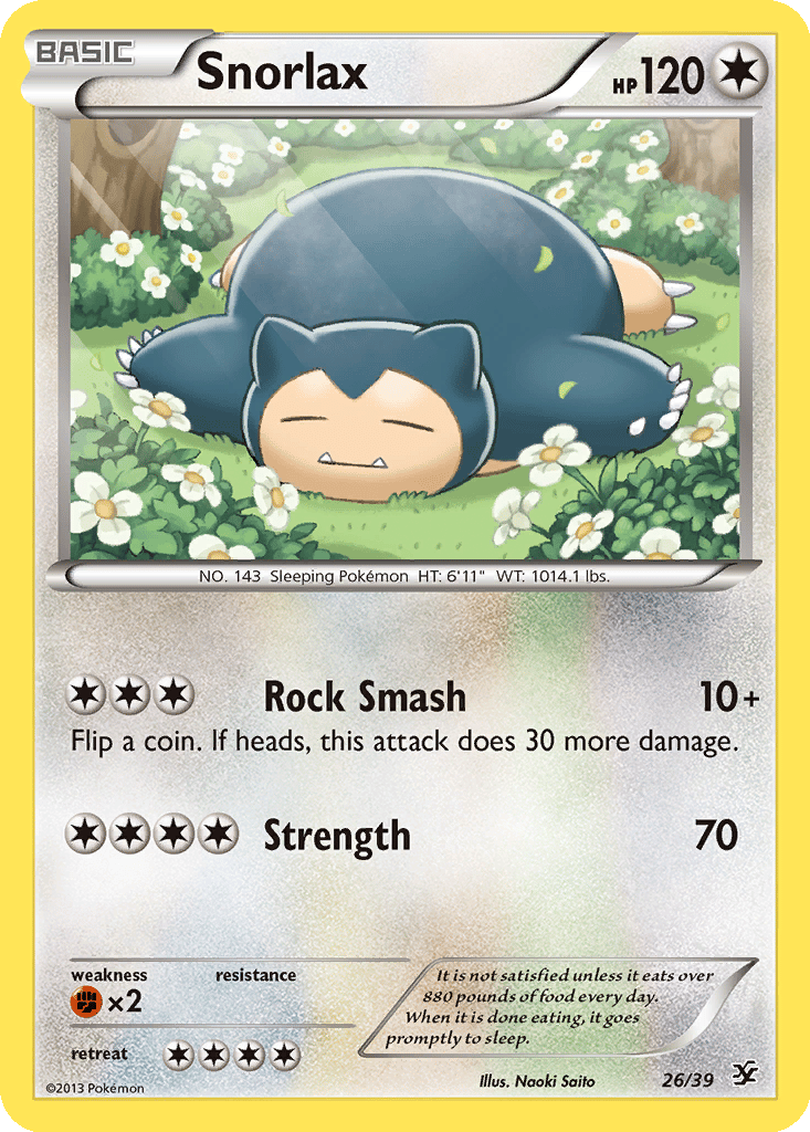 Snorlax card