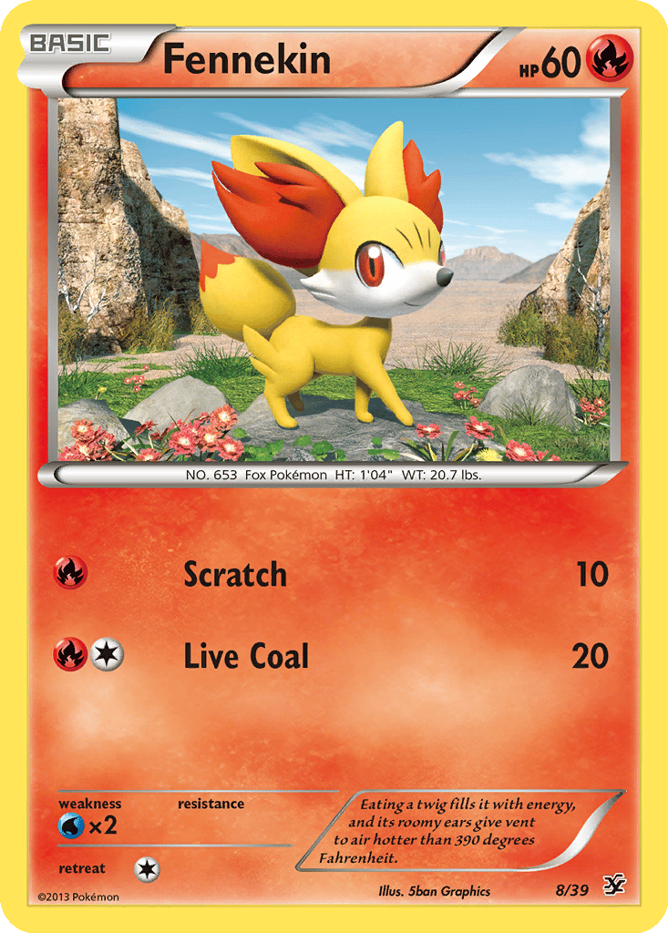 Fennekin card