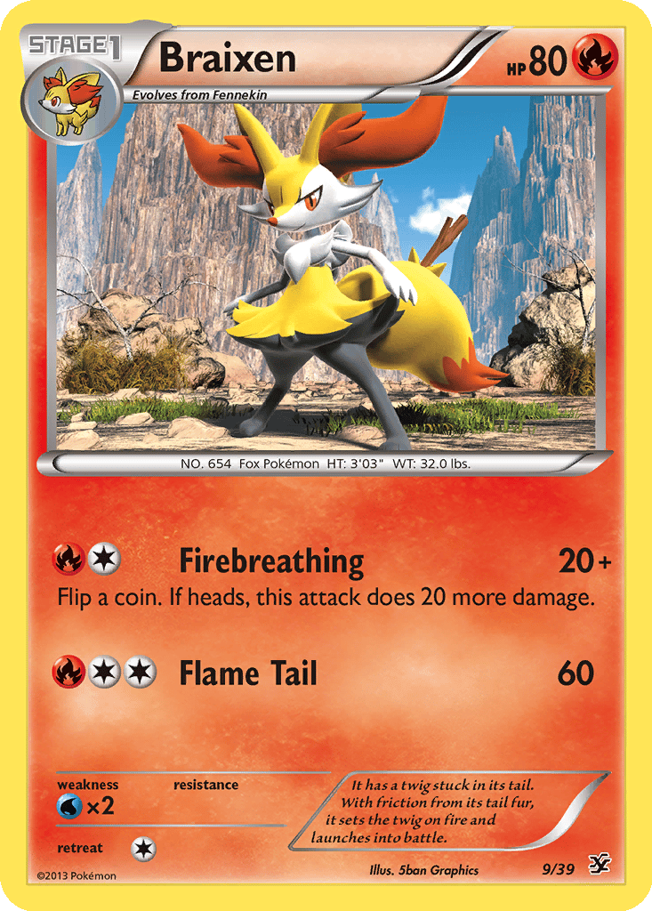 Braixen card