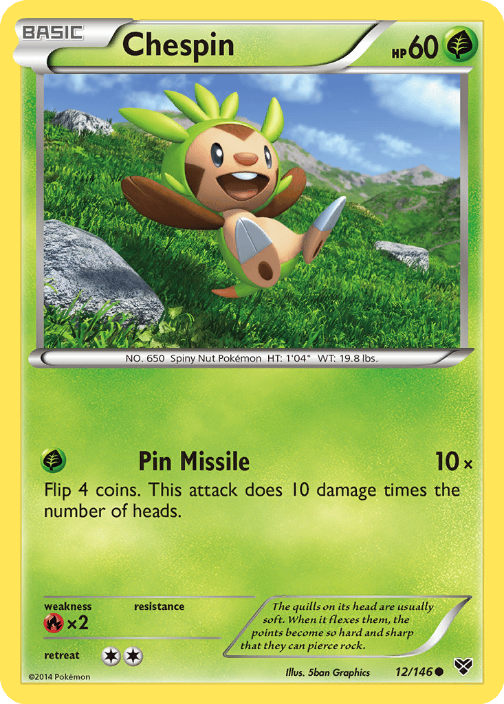 Chespin card