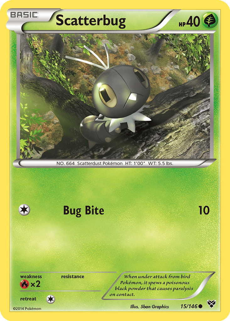 Scatterbug card