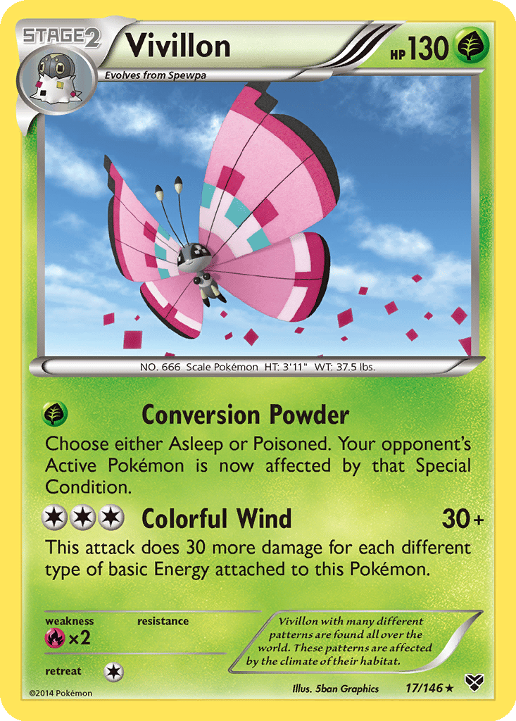 Vivillon card
