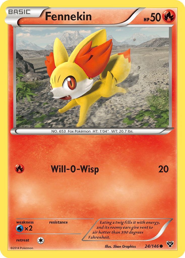 Fennekin card