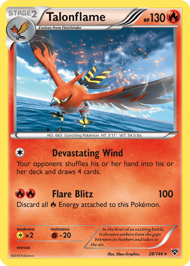 Talonflame card