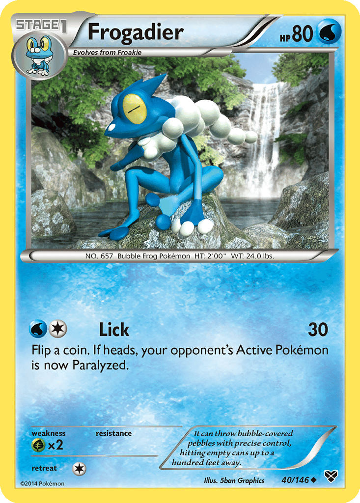 Frogadier card