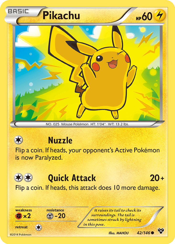 Pikachu card