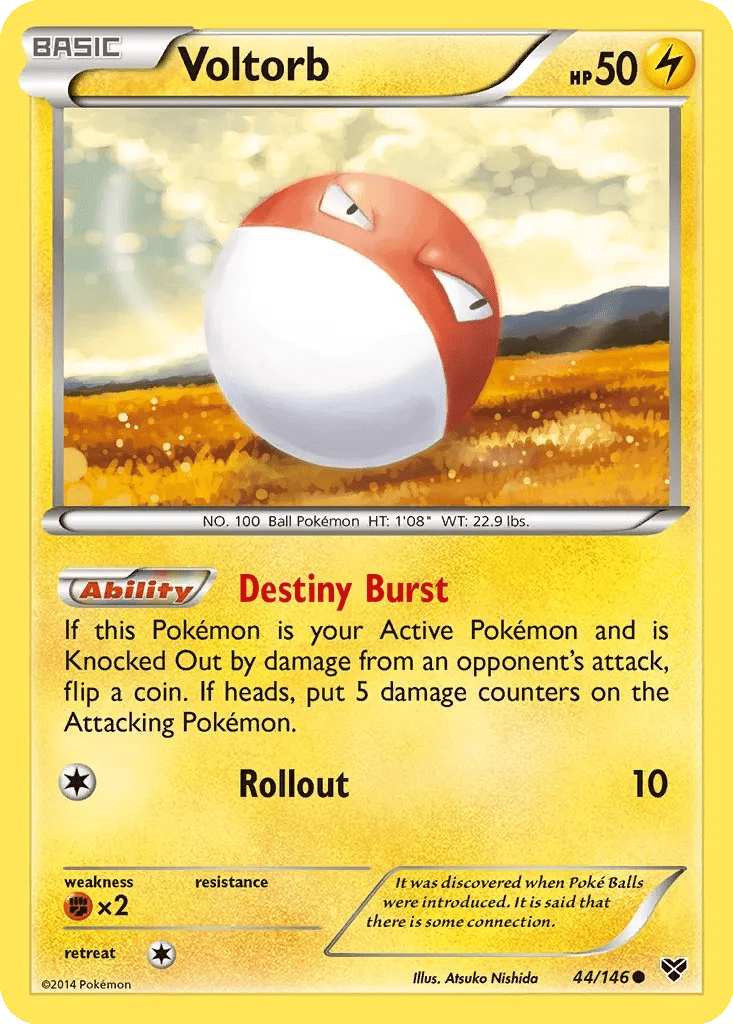 Voltorb card