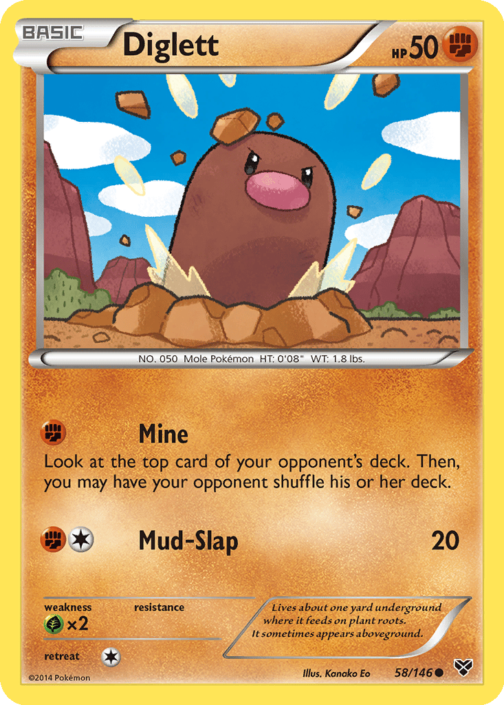 Diglett card