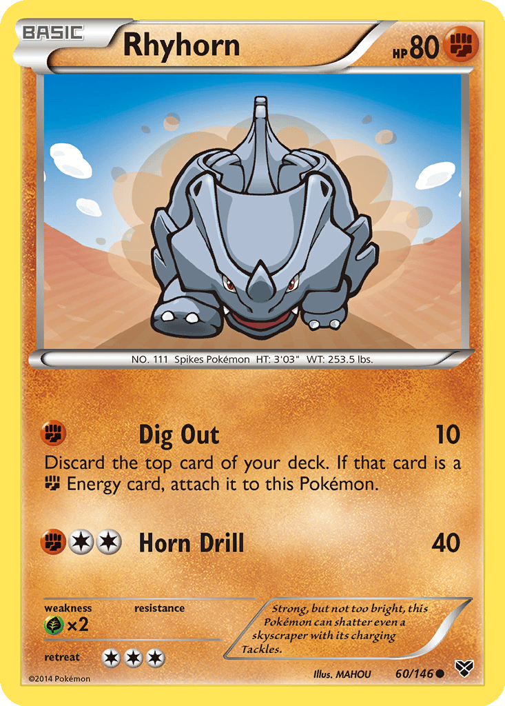 Rhyhorn card