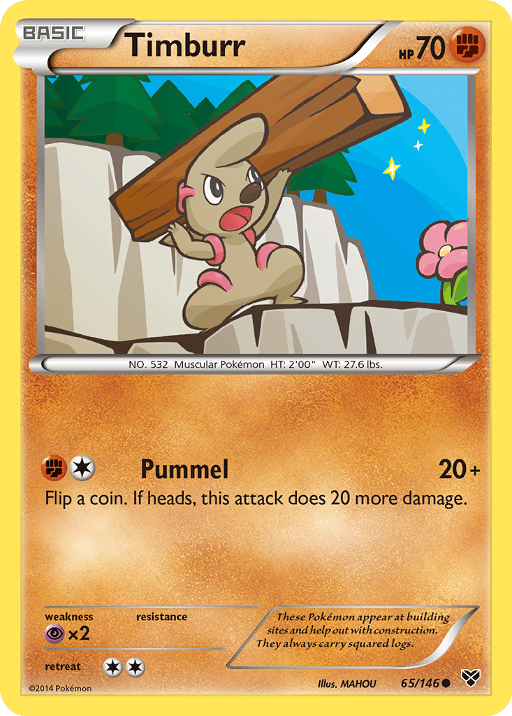 Timburr card