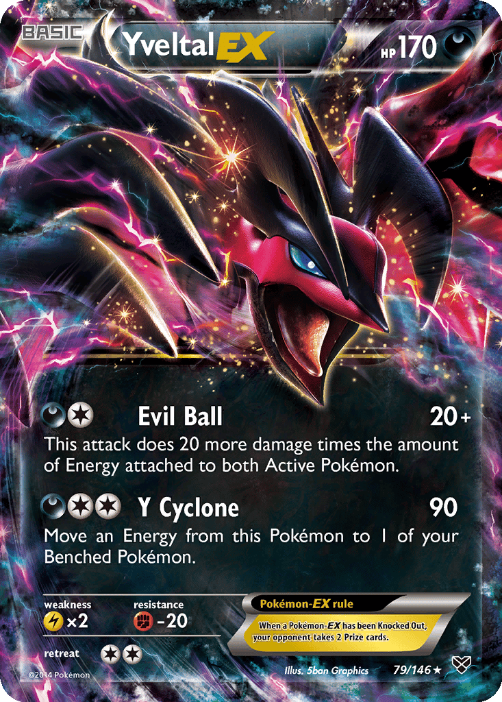 Yveltal EX card