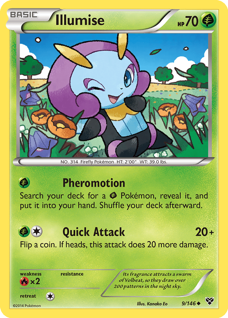Illumise card