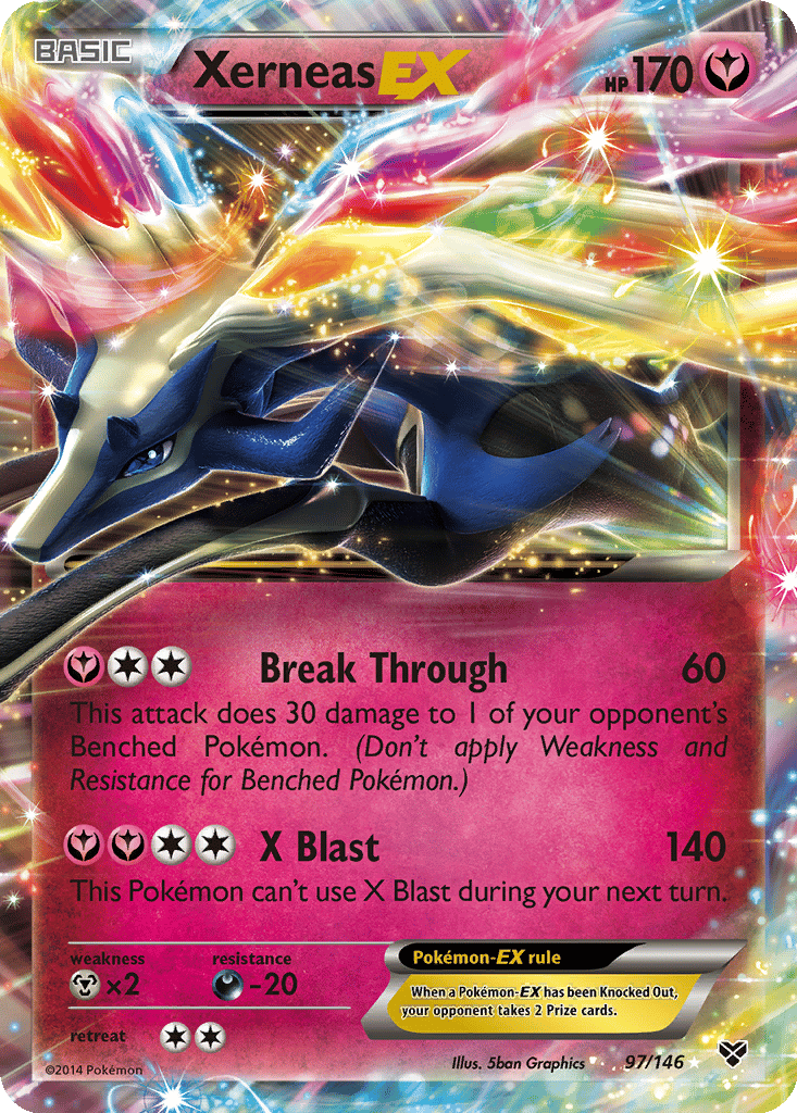 Xerneas EX card