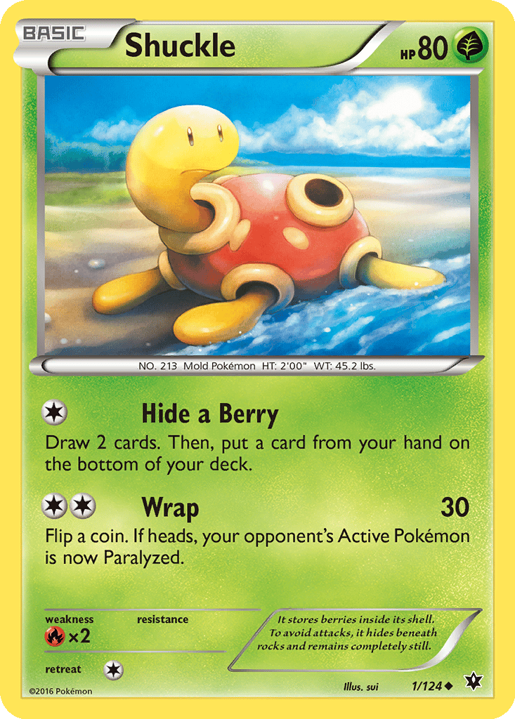 Shuckle card