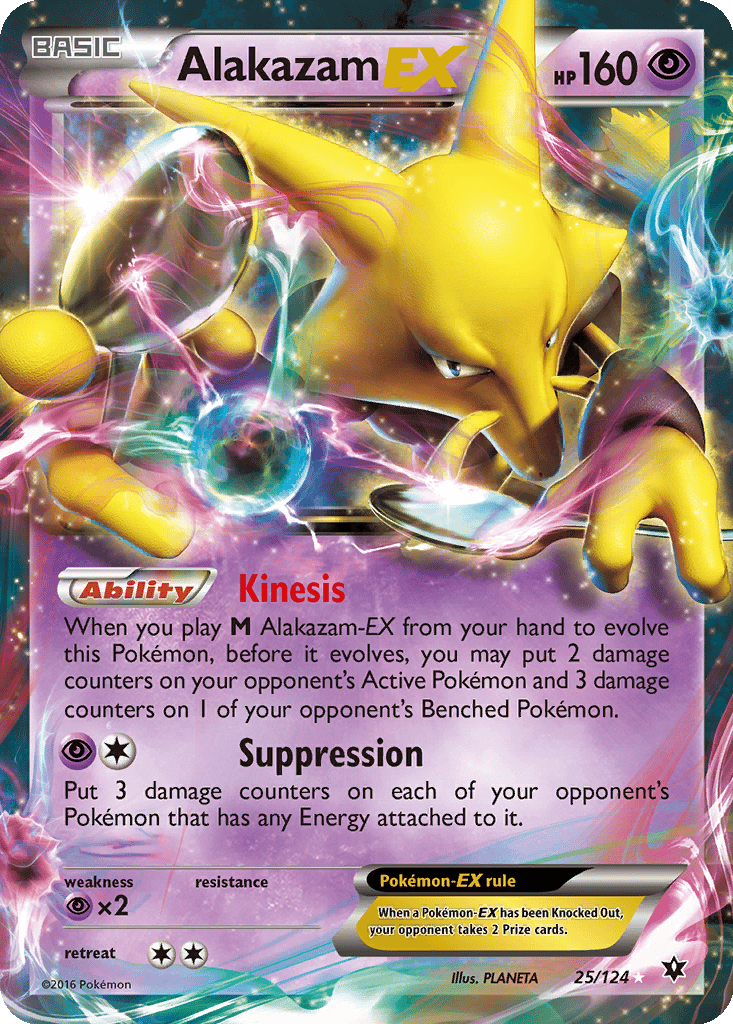 Alakazam EX card