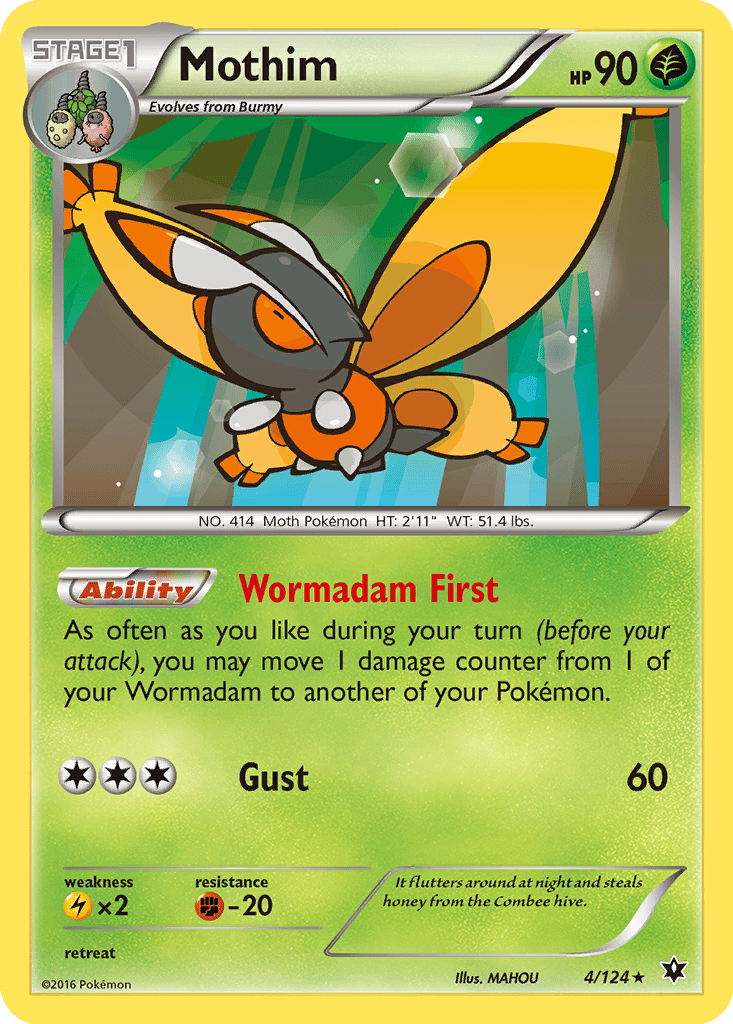 Mothim card
