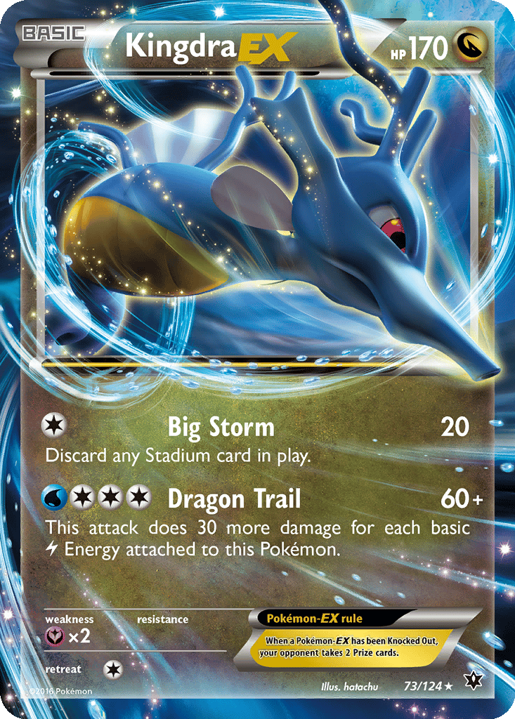 Kingdra EX card