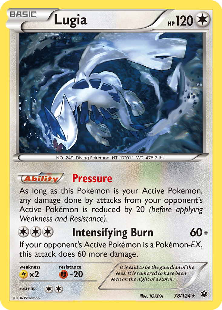 Lugia card