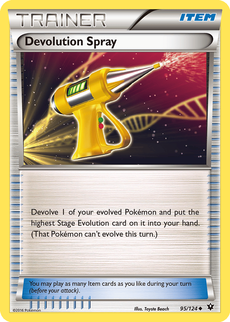Devolution Spray card