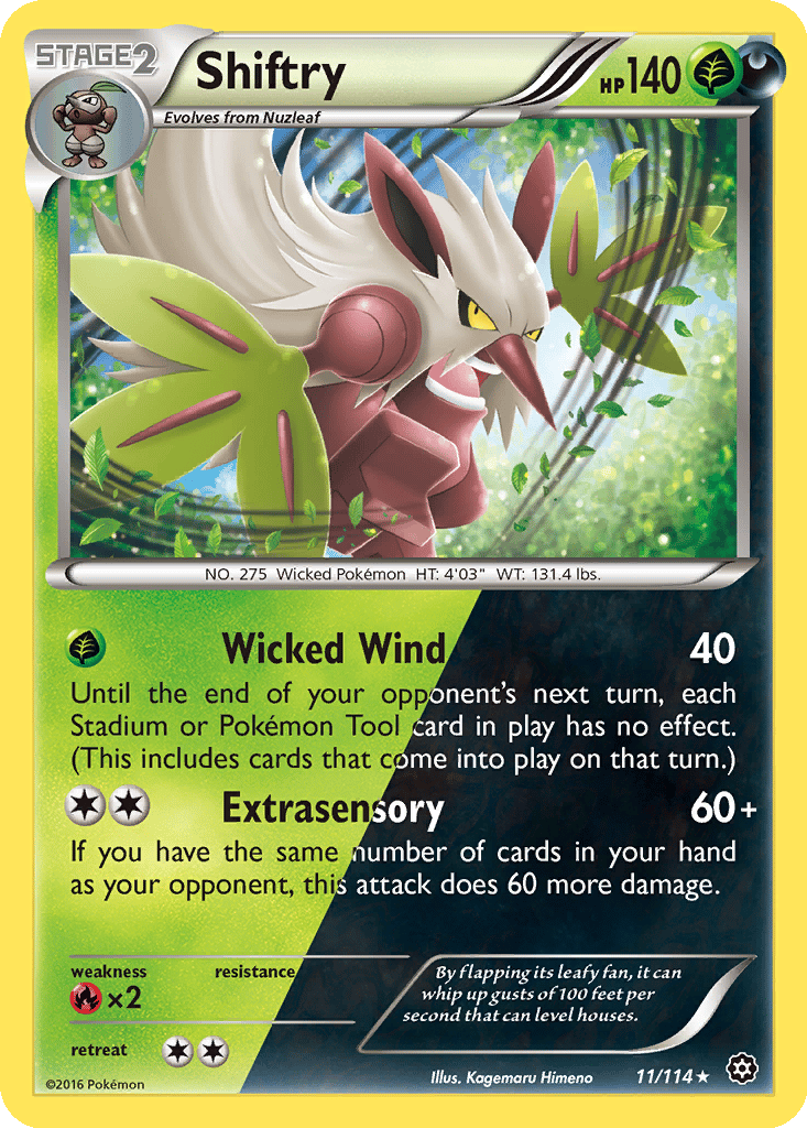 Shiftry card