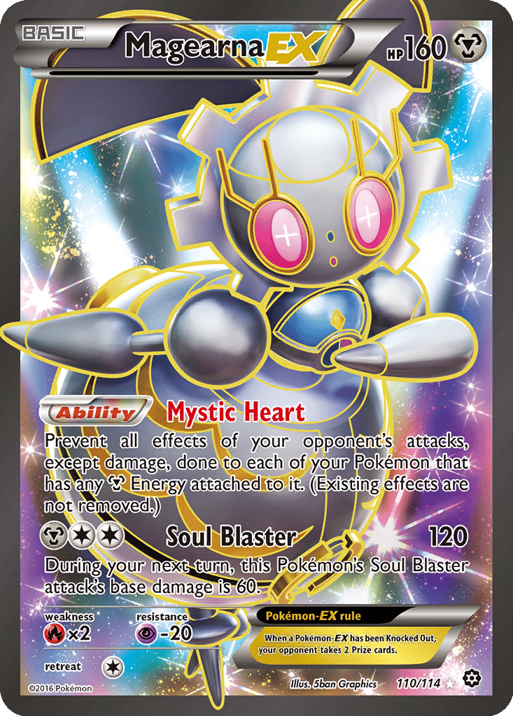 Magearna EX card