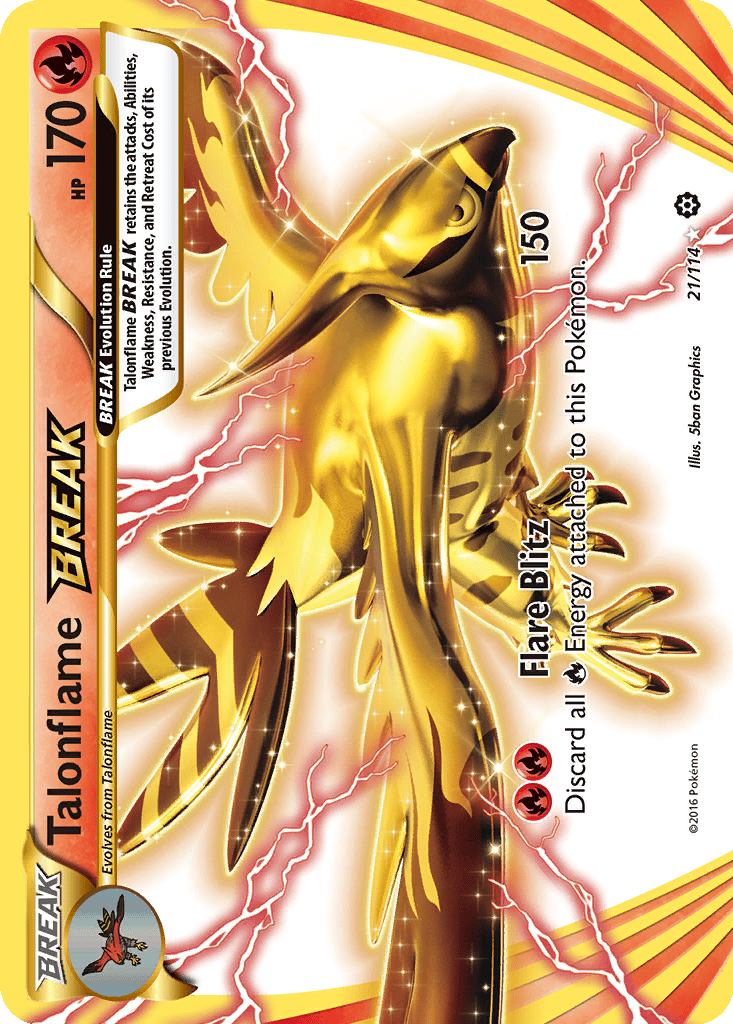 Talonflame BREAK card