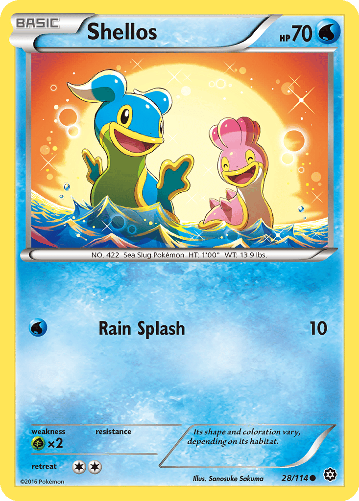 Shellos card