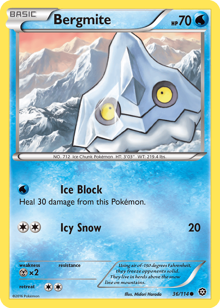 Bergmite card