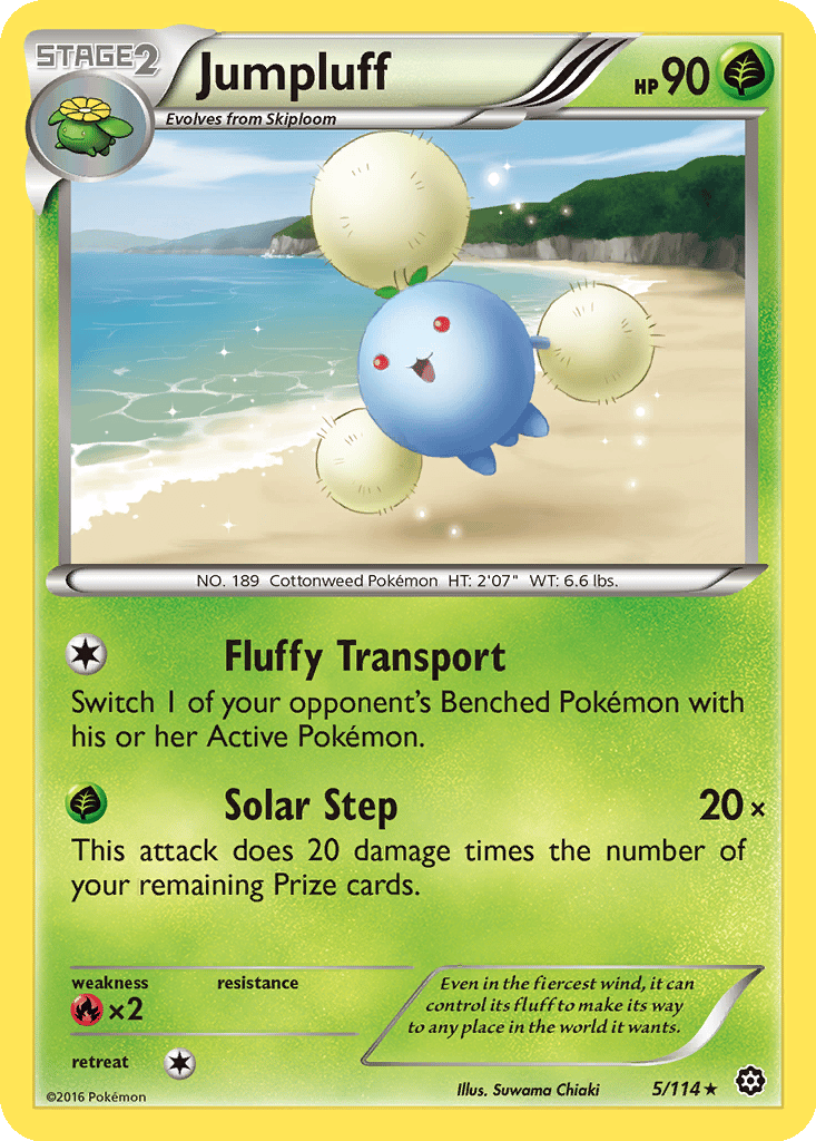 Jumpluff card