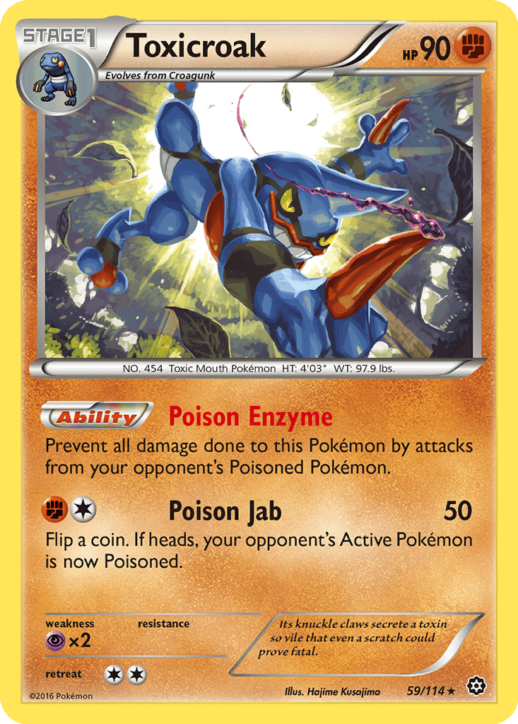 Toxicroak card