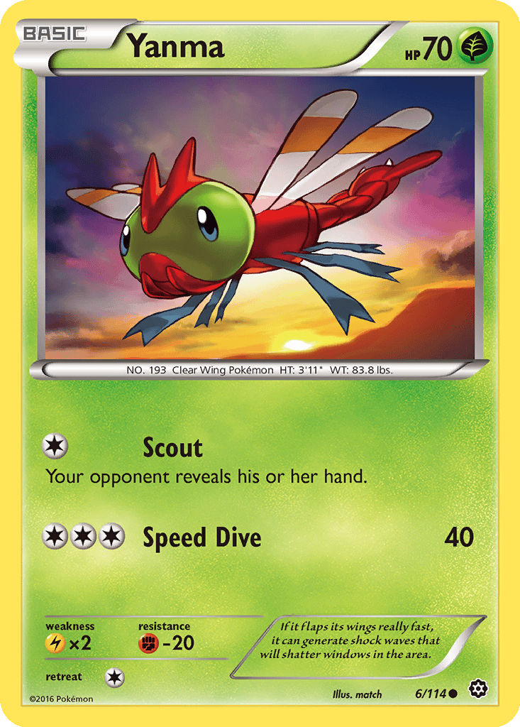 Yanma card