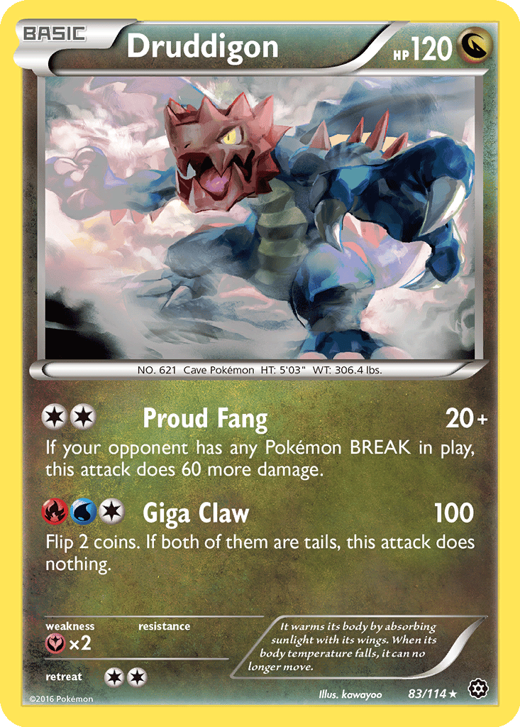 Druddigon card