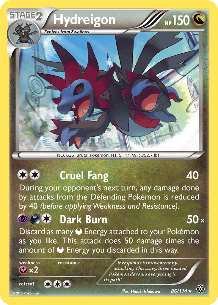 Hydreigon card