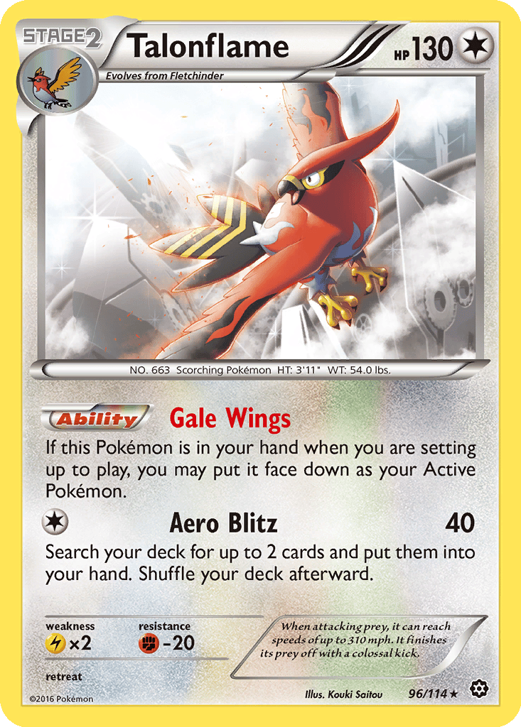 Talonflame card