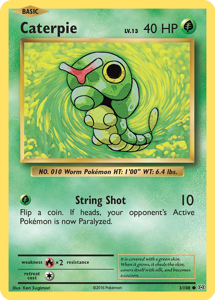 Caterpie card