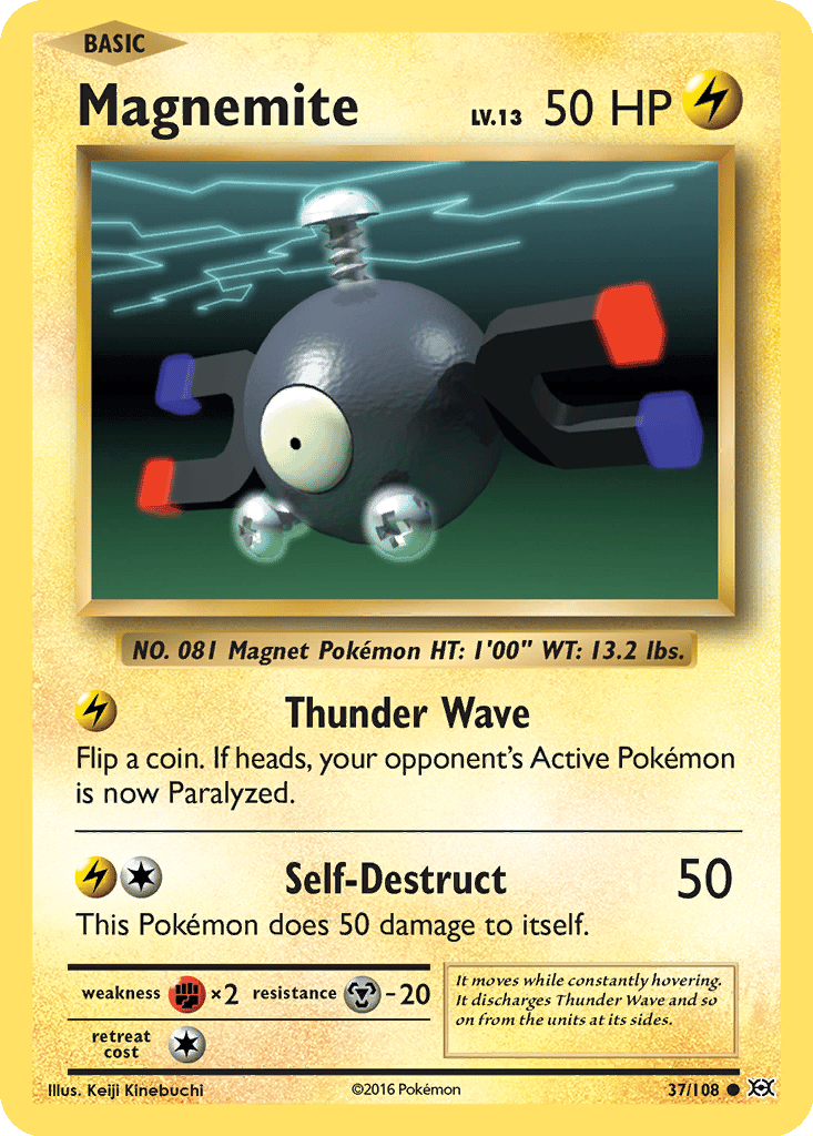 Magnemite card